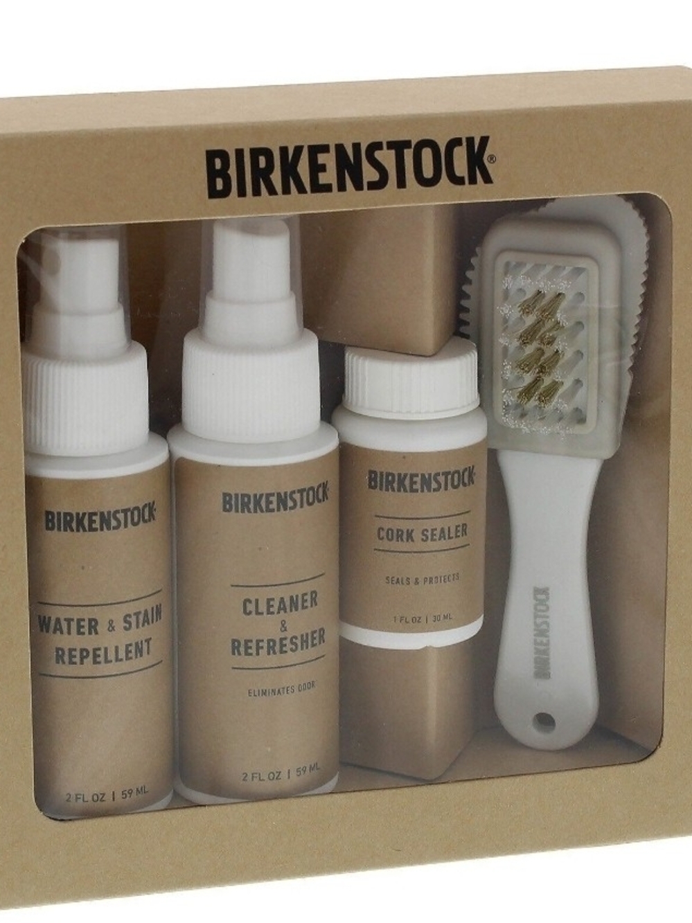 Birkenstock Deluxe Leather Suede Footwear Care Kit Water/stain Repellent & Clean